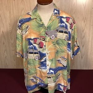 Diamond Head Sportswear Vintage Men’s Hawaiian mens shirt size XL button down